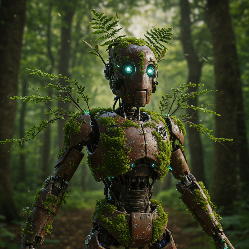 Robot Forest Spirit: Nature Meets Technology Robot Forest Spirit: Nature Meets Technology