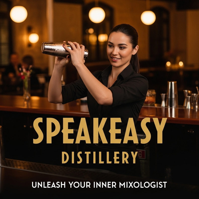 Mixology Class at Speakeasy Distillery Mixology Class at Speakeasy Distillery