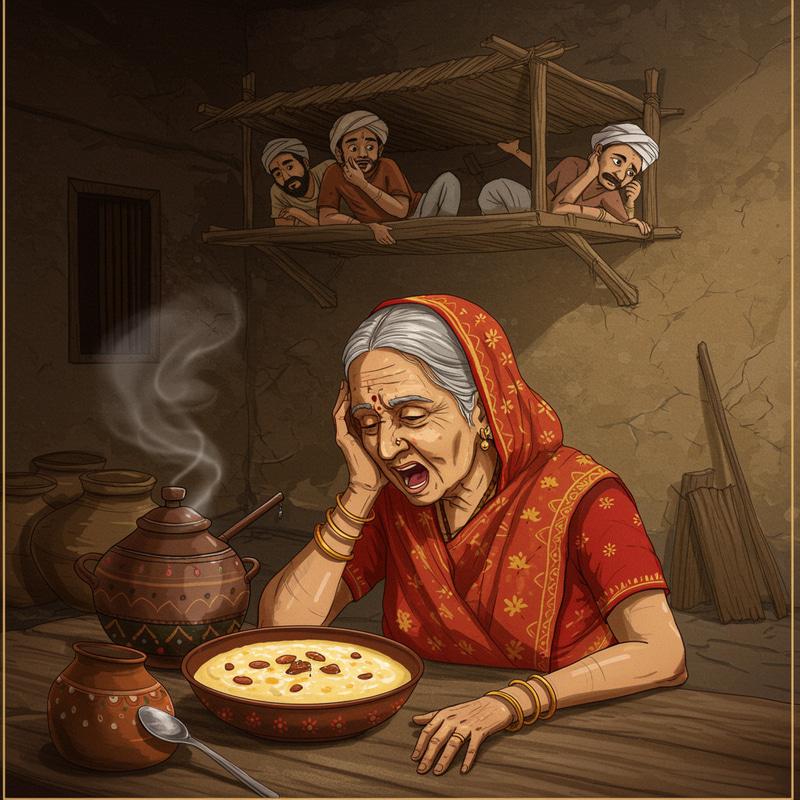 The Clever Old Woman and the Thieves' Dilemma The Clever Old Woman and the Thieves' Dilemma