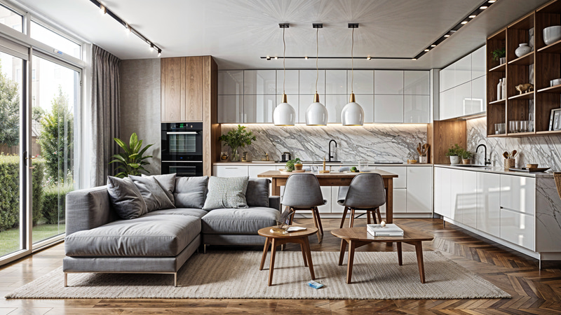 Stylish Kitchen Living Combo Ideas Stylish Kitchen Living Combo Ideas