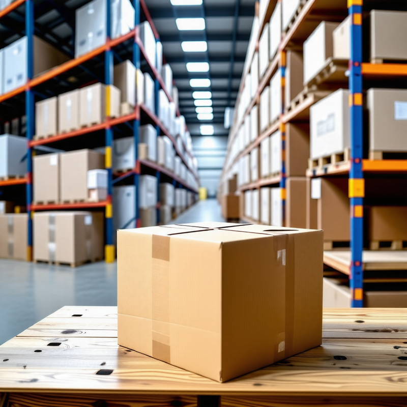 Parcel on Table - Efficient Warehouse Management Parcel on Table - Efficient Warehouse Management