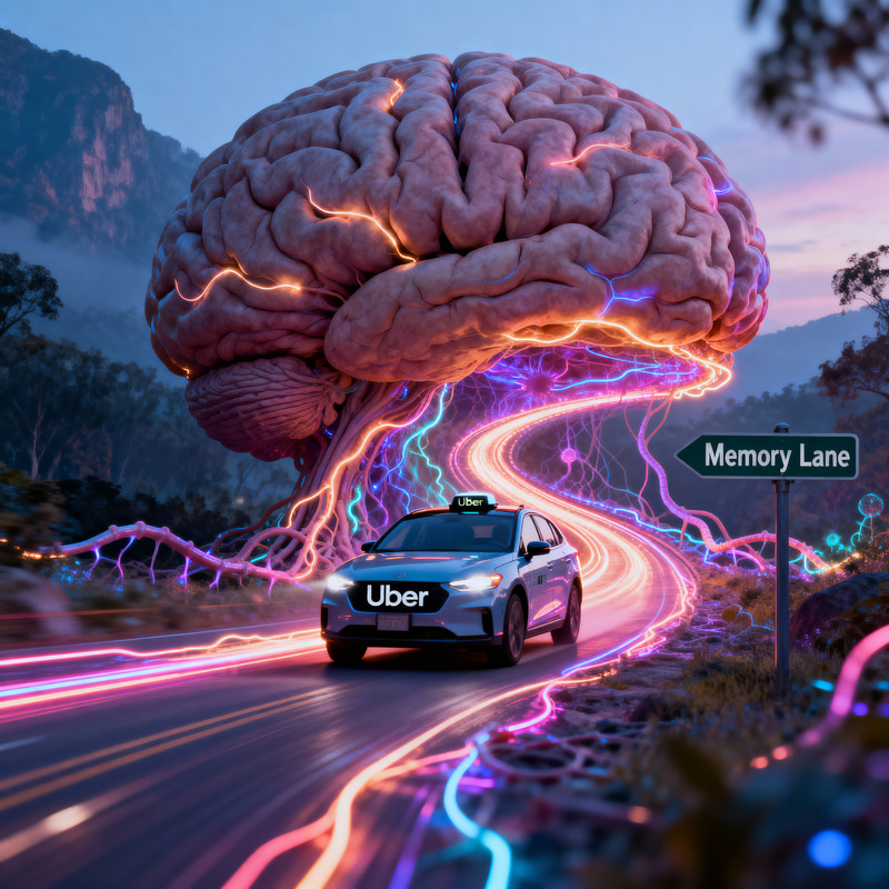 Surreal Journey: Uber in the Human Brain Surreal Journey: Uber in the Human Brain
