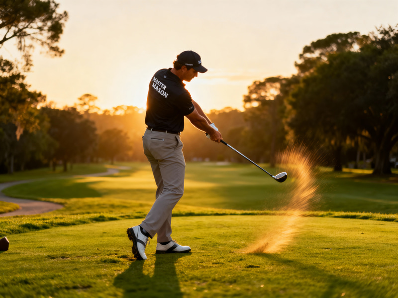 Master Mason Golfer in Action | Golf Photography
