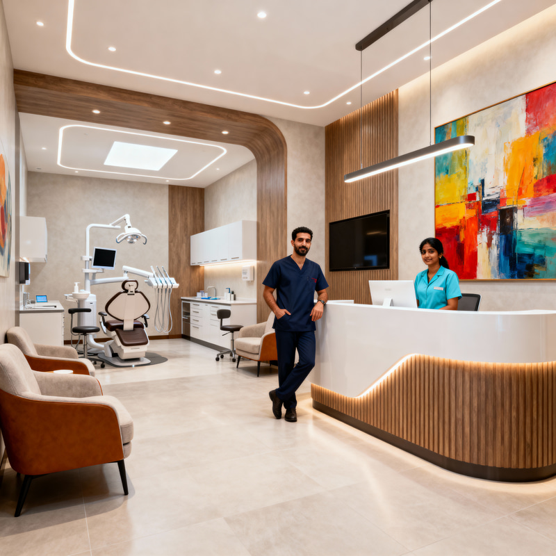Contemporary Dental Clinic with Cutting-Edge Design