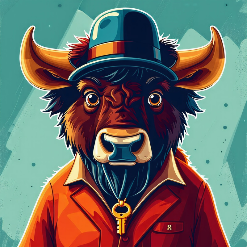 Bizzy the Bison: Symbol of Resilience and Leadership Bizzy the Bison: Symbol of Resilience and Leadership