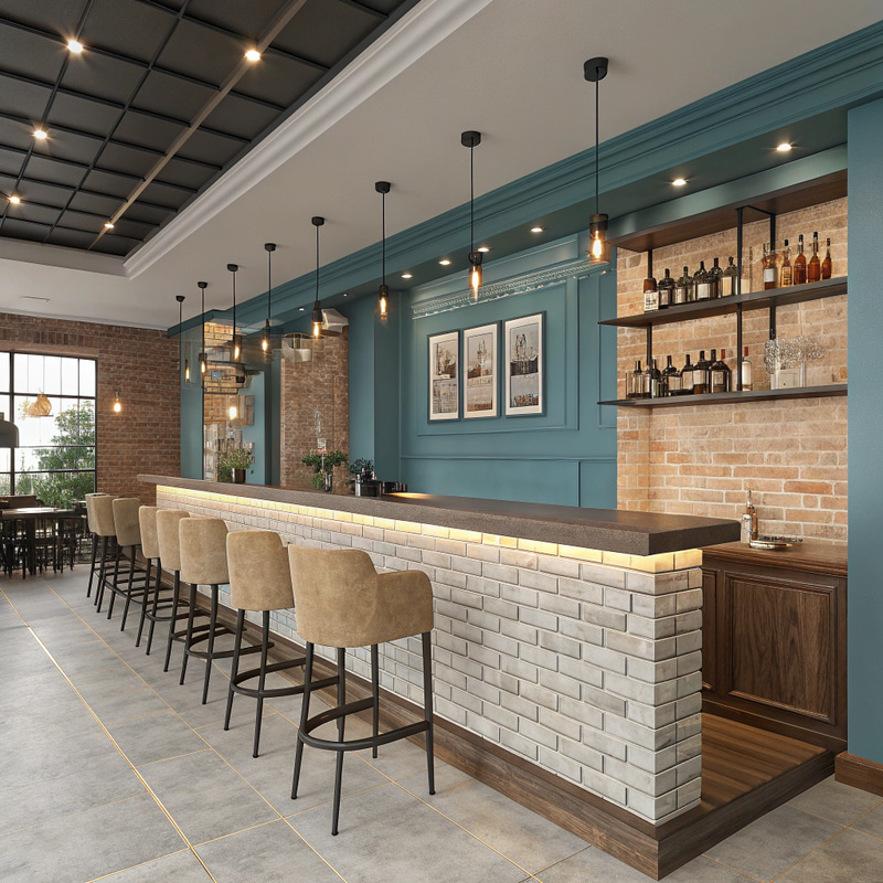 Transform Your Restaurant Bar with Stunning Wall Paint Ideas Transform Your Restaurant Bar with Stunning Wall Paint Ideas