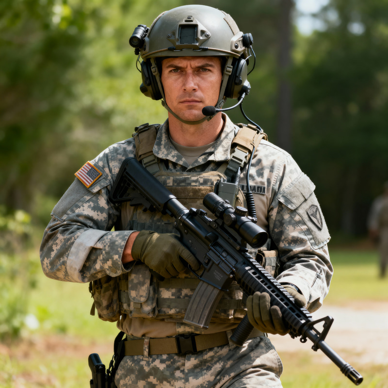 Transform into a Military Soldier Now