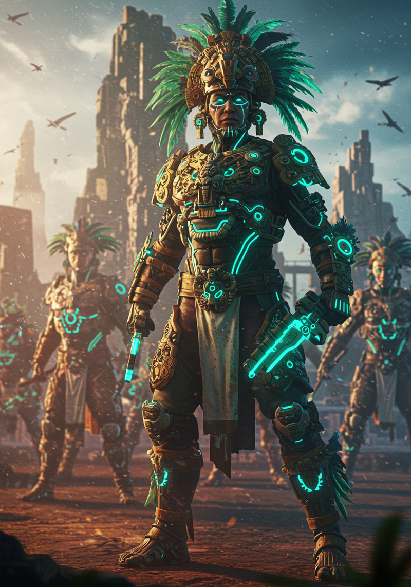 Mayan Future Warriors: A Glimpse into Tomorrow