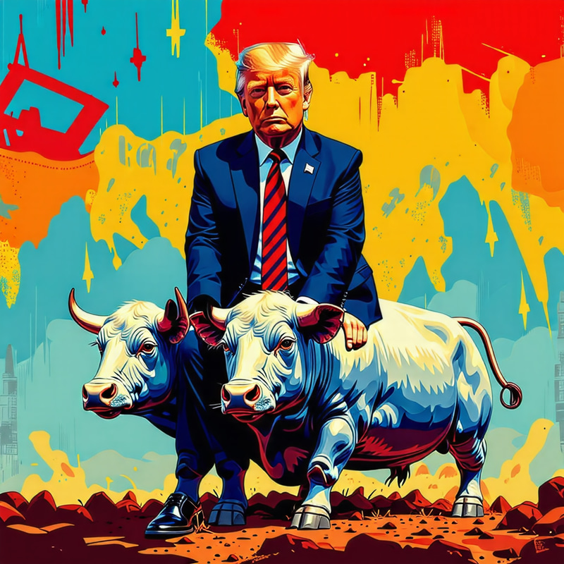 Donald Trump Rides the Crypto Bull Donald Trump Rides the Crypto Bull