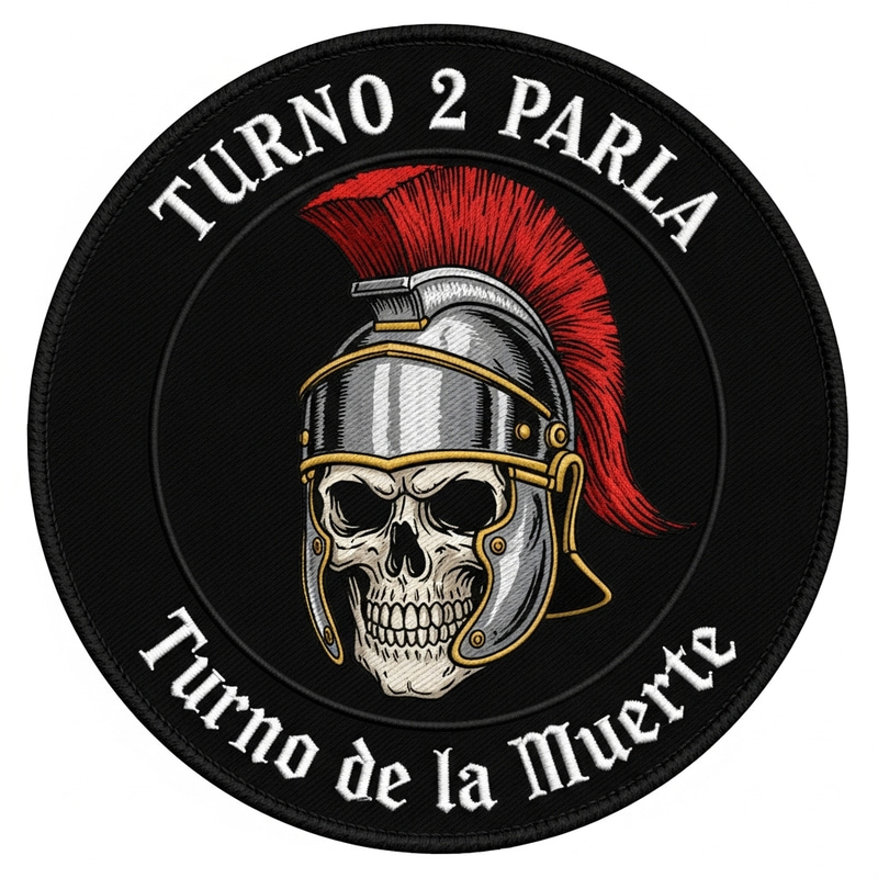 Turno 2 Parla Death Patch Design Turno 2 Parla Death Patch Design