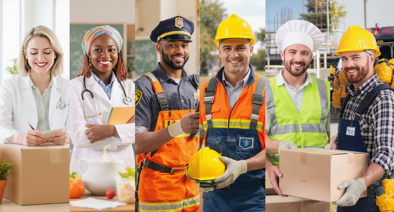 Celebrating Community Heroes in Vibrant Collage Celebrating Community Heroes in Vibrant Collage