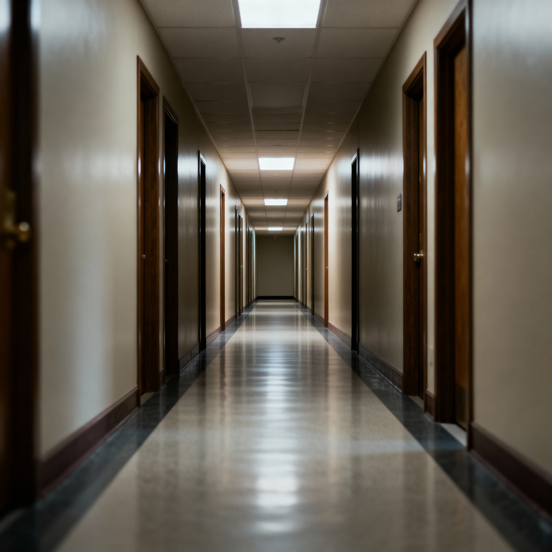 Cinematic Hallway Push-In Video Technique