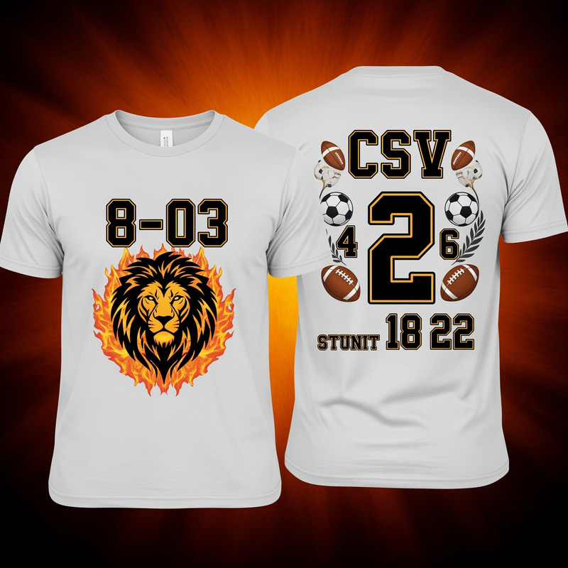 Carnival Themed Sports Shirt Design for Course 8-03 Carnival Themed Sports Shirt Design for Course 8-03