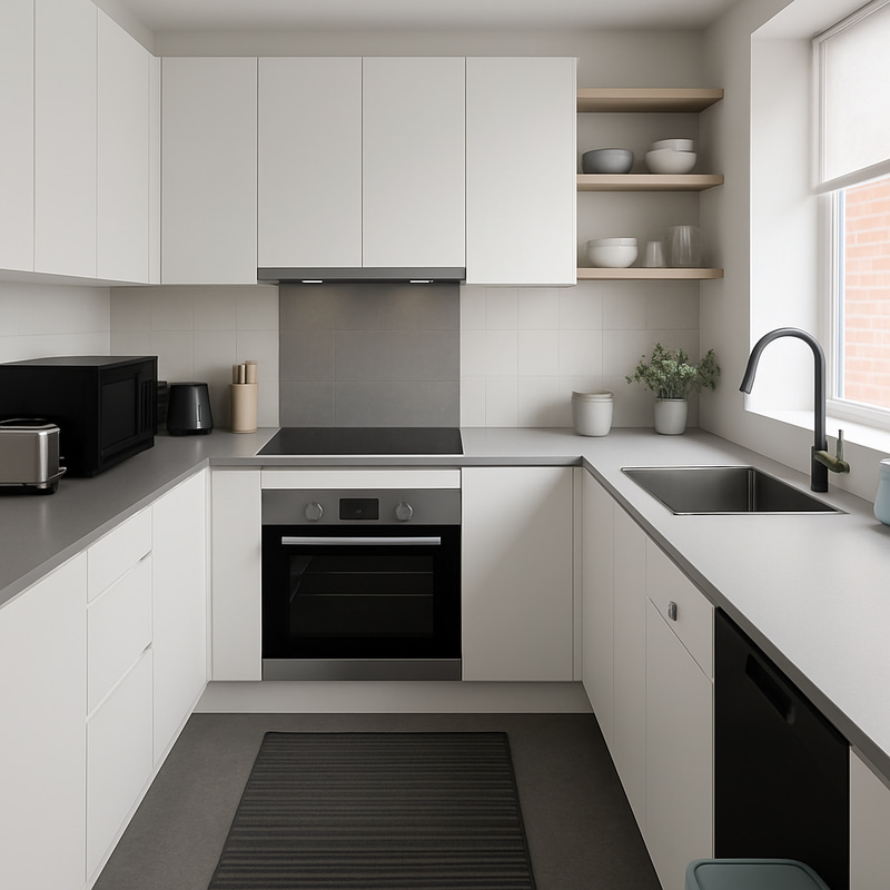Modern Kitchen Redesign with Induction Cooker Modern Kitchen Redesign with Induction Cooker
