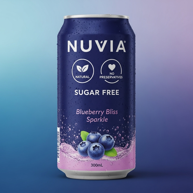 NUVIA Blueberry Bliss Sparkle - Sugar Free Drink NUVIA Blueberry Bliss Sparkle - Sugar Free Drink