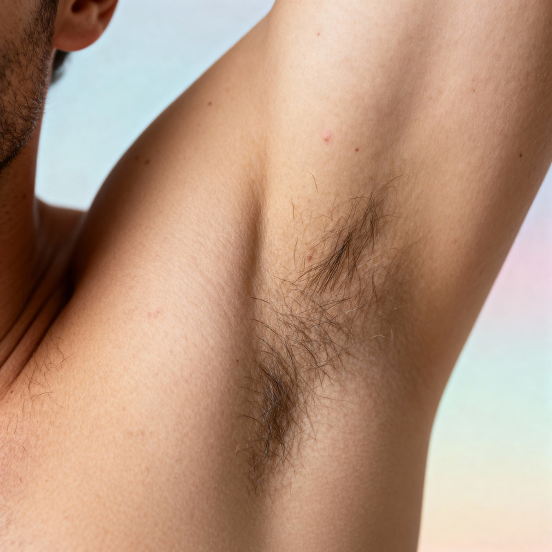 Well-Groomed Underarm Area: A Natural Look Well-Groomed Underarm Area: A Natural Look