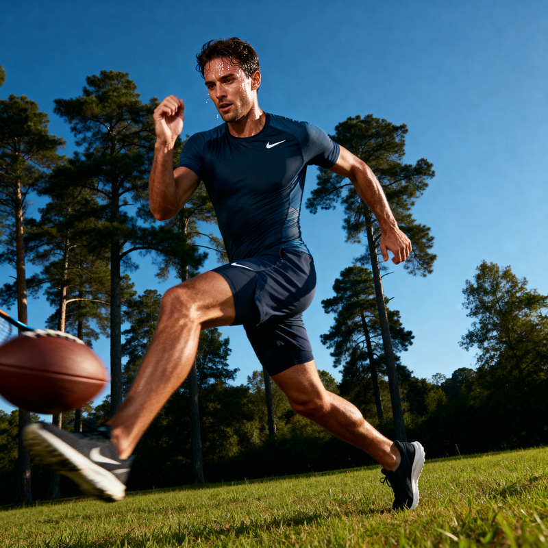 Athletic Self-Portrait: A Man in Sport Gear Athletic Self-Portrait: A Man in Sport Gear
