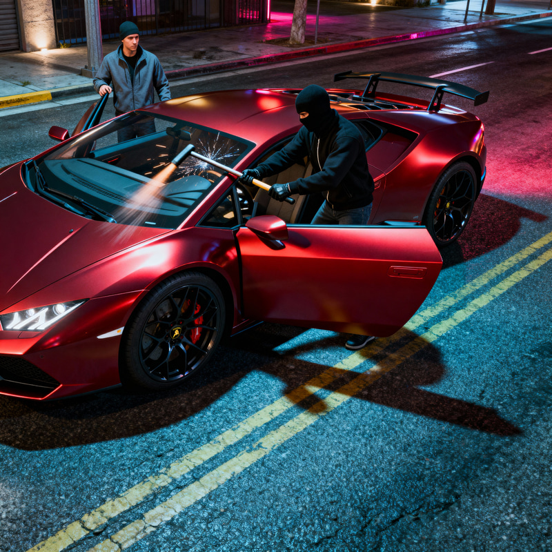 Stealing Lamborghini Supercars in GTA FiveM Tips
