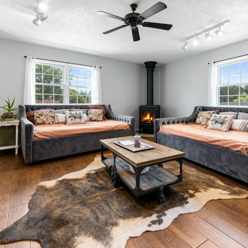 Elegant Room Remodel with Light Gray Paint