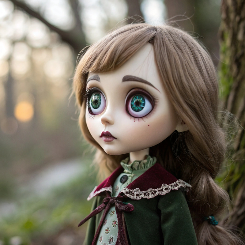 Big-Eyed Porcelain Doll Transformation Big-Eyed Porcelain Doll Transformation