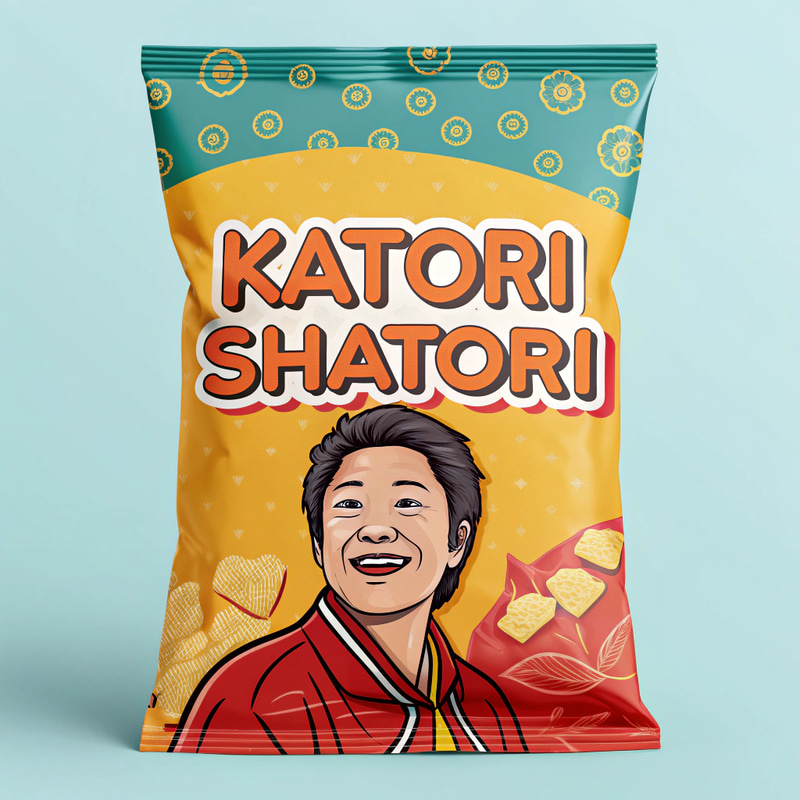 Katori Shatori Snacks: Unique Packet Design Katori Shatori Snacks: Unique Packet Design