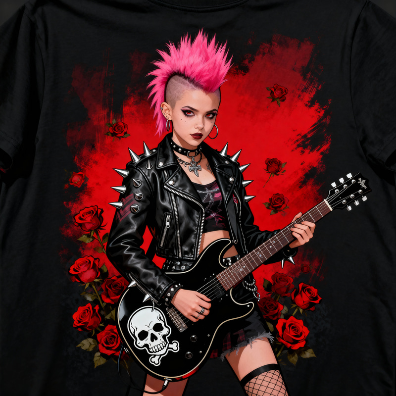 Punk Rock T-Shirts for Girls | Unique Styles Punk Rock T-Shirts for Girls | Unique Styles