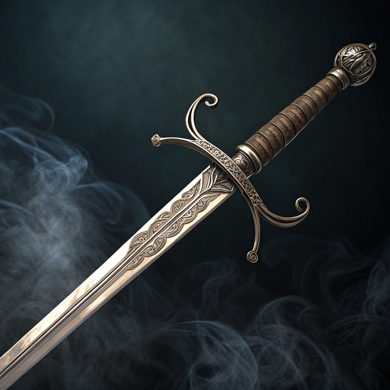 Cursed Rapier: Elegance Meets Ominous Mystery Cursed Rapier: Elegance Meets Ominous Mystery