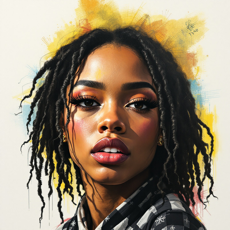 Graphite Drawing Inspired by Tyler The Creator's 'She' Graphite Drawing Inspired by Tyler The Creator's 'She'