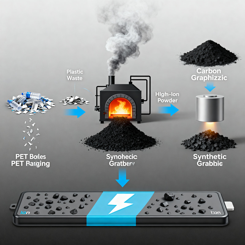 Transform Plastic Waste into Synthetic Graphite Transform Plastic Waste into Synthetic Graphite