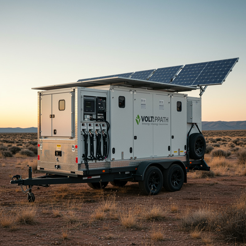 VoltPath Energy Storage System on Trailer VoltPath Energy Storage System on Trailer