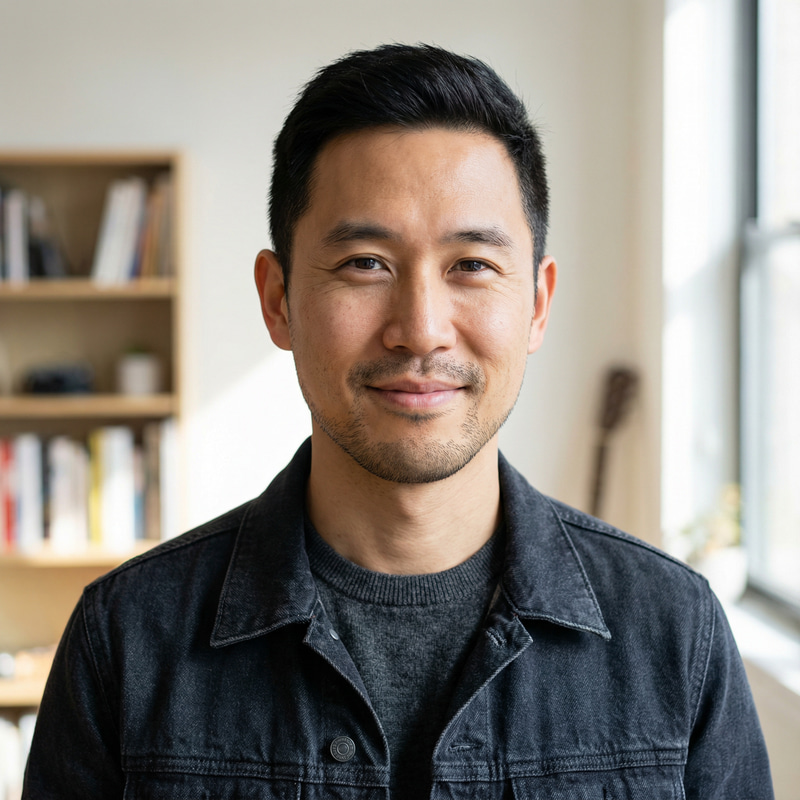 Handsome East Asian Male Portrait Photography