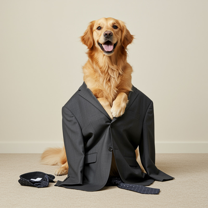 Dog Wearing a Suit: Adorable Pet Fashion Dog Wearing a Suit: Adorable Pet Fashion