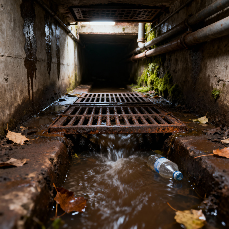 Inside a Sewer: Objects and Structure Inside a Sewer: Objects and Structure