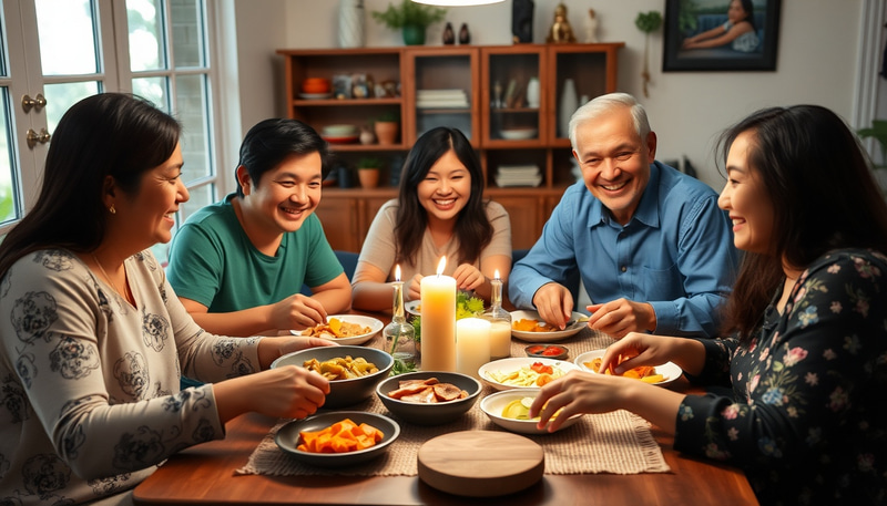 Celebrating Family Meals: Filipino Warmth & Togetherness Celebrating Family Meals: Filipino Warmth & Togetherness
