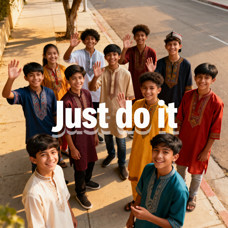 Cultural Unity: 14-Year-Olds Say 'Just Do It' Cultural Unity: 14-Year-Olds Say 'Just Do It'