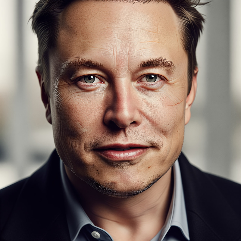 Ultra-Realistic Portrait of Elon Musk Ultra-Realistic Portrait of Elon Musk