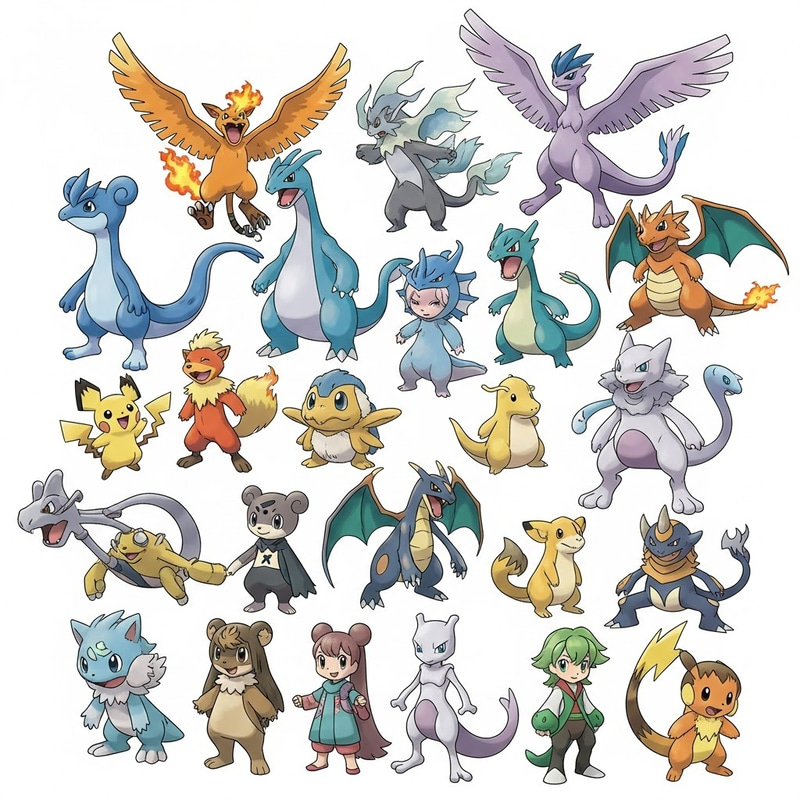 24 Kids' Fictional Pokémon from Movies 24 Kids' Fictional Pokémon from Movies