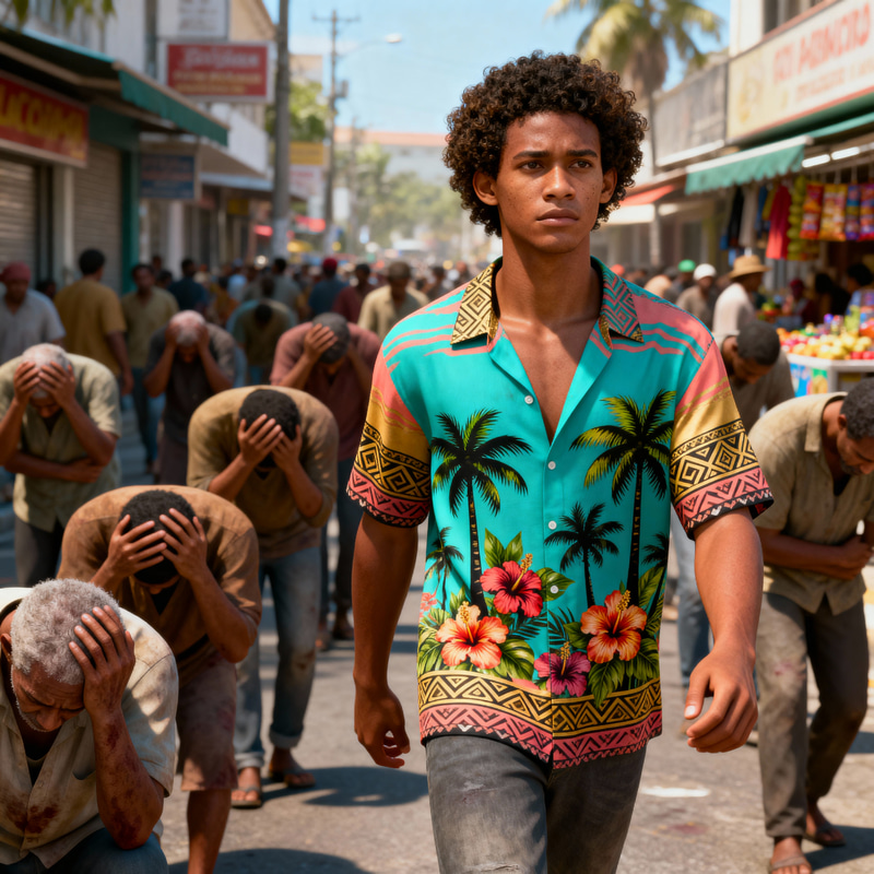 Melanesian Style in a Busy City Melanesian Style in a Busy City