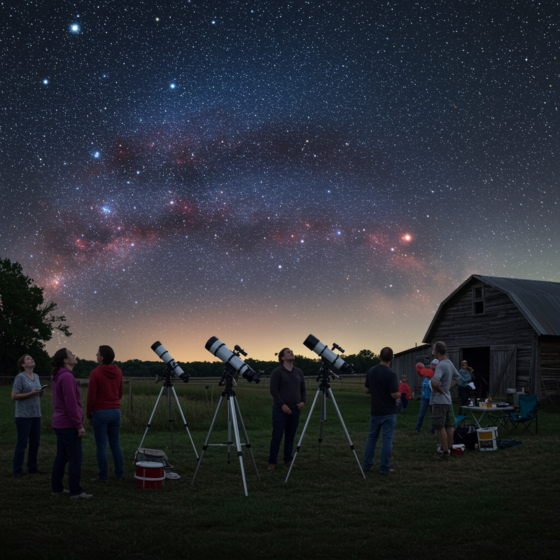 Stargazing Nights at Rustic Farms Stargazing Nights at Rustic Farms