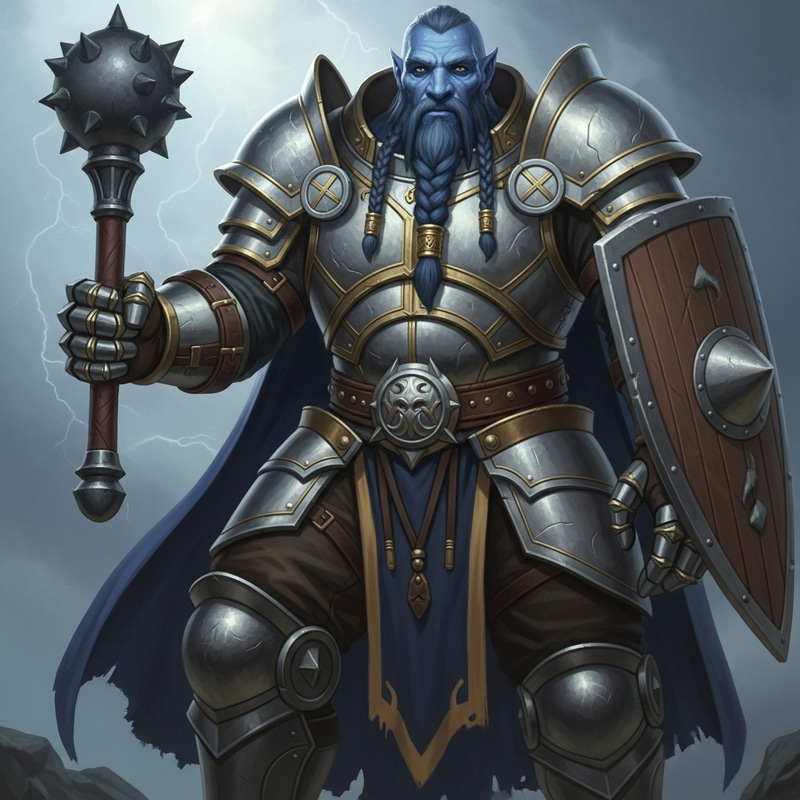 Cloud Giant Goliath Cleric in Plate Armor Cloud Giant Goliath Cleric in Plate Armor