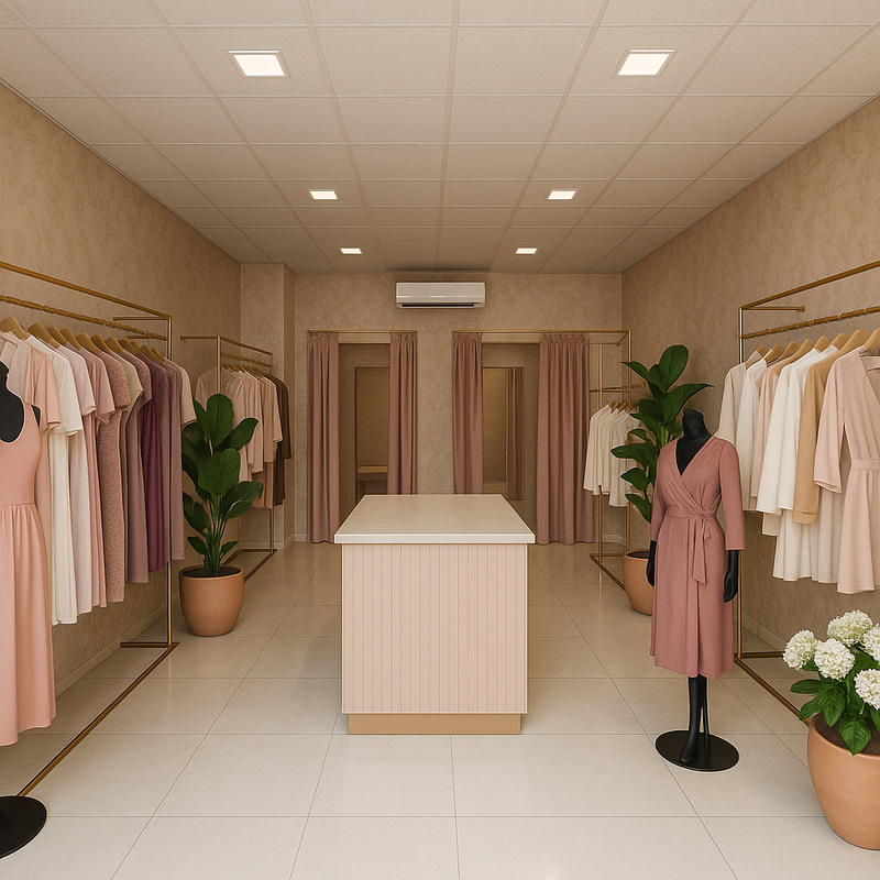 Chic Women's Boutique Design Ideas