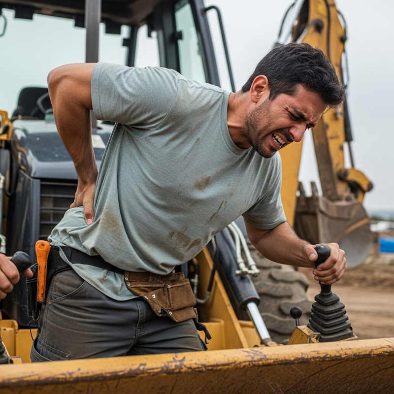 Back Pain from Excavator Work: What to Know Back Pain from Excavator Work: What to Know