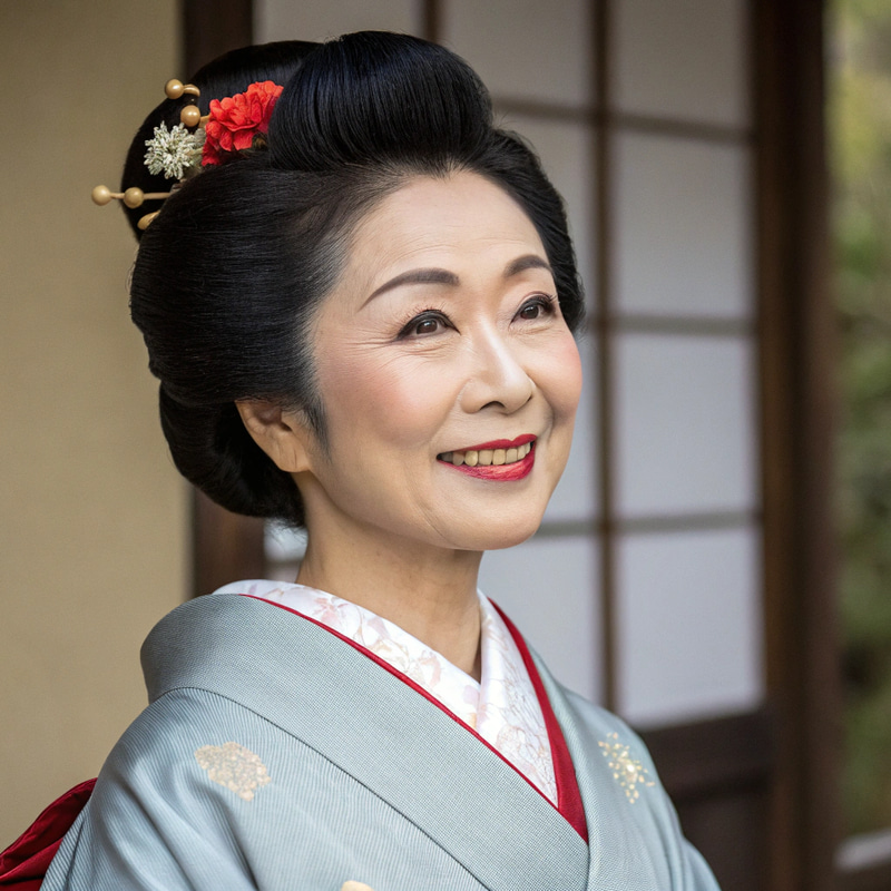 Stunning Japanese Woman with a Warm Smile Stunning Japanese Woman with a Warm Smile