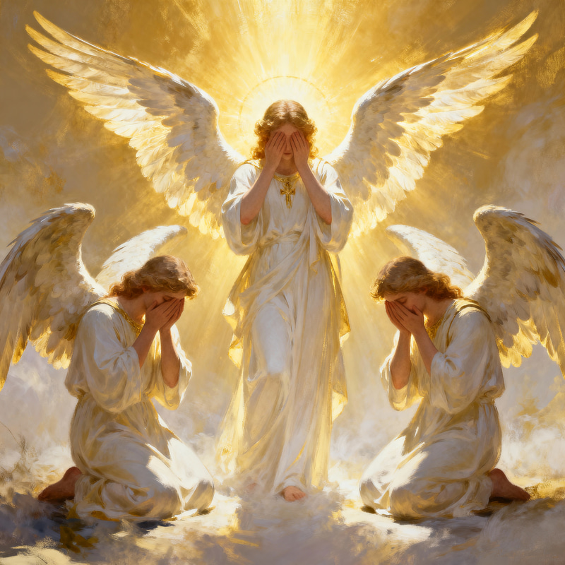Biblical Seraphim: Three Pairs of Wings Biblical Seraphim: Three Pairs of Wings