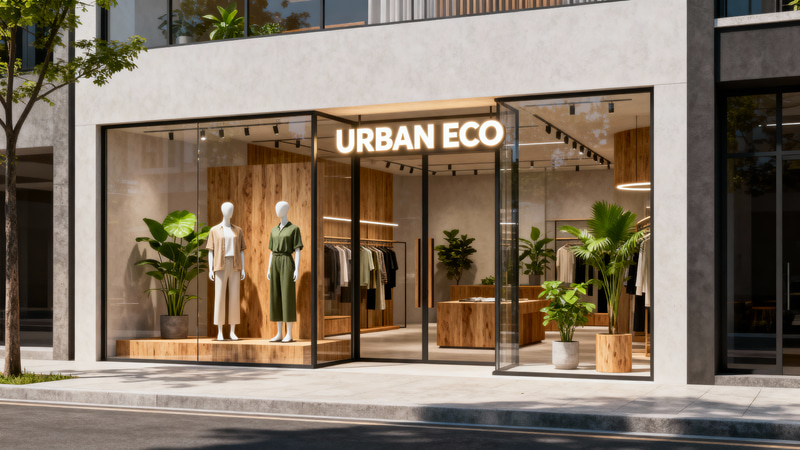 Urban Eco: Sustainable Fashion Boutique