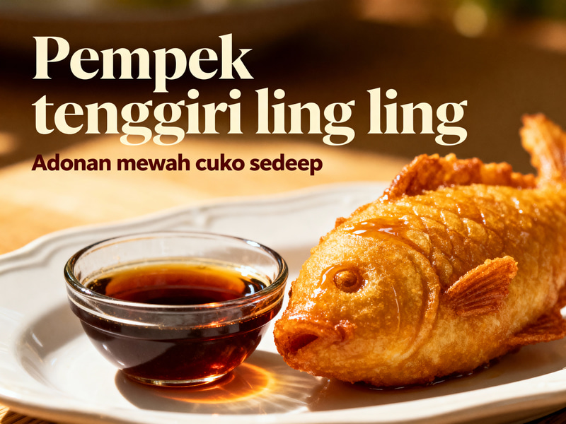 Delicious Pempek Tenggiri Ling Ling Recipe Delicious Pempek Tenggiri Ling Ling Recipe