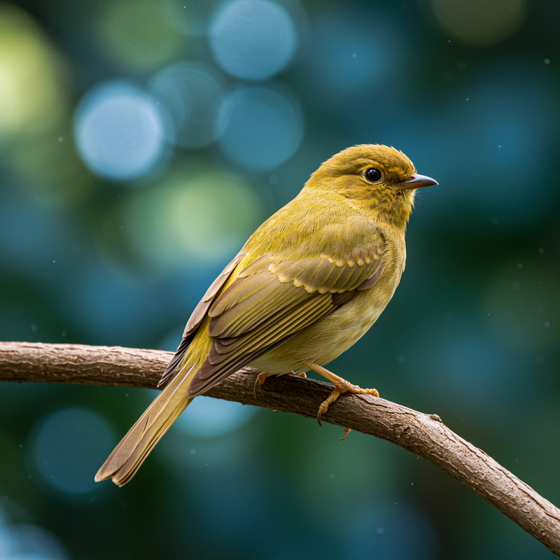 Golden Bird: Beauty in Nature Golden Bird: Beauty in Nature