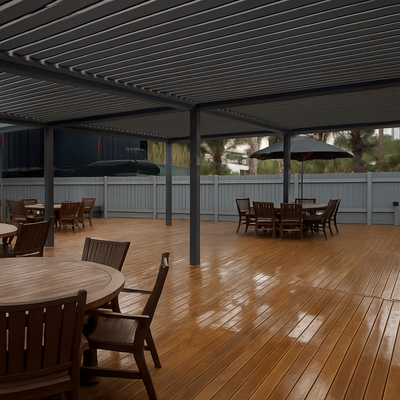 Outdoor Area Coverage: Pergolas & Louvres