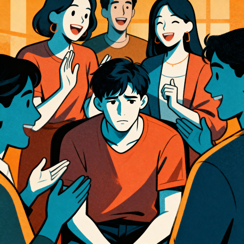 Isolated in a Crowd: Graphic Comic Insights Isolated in a Crowd: Graphic Comic Insights