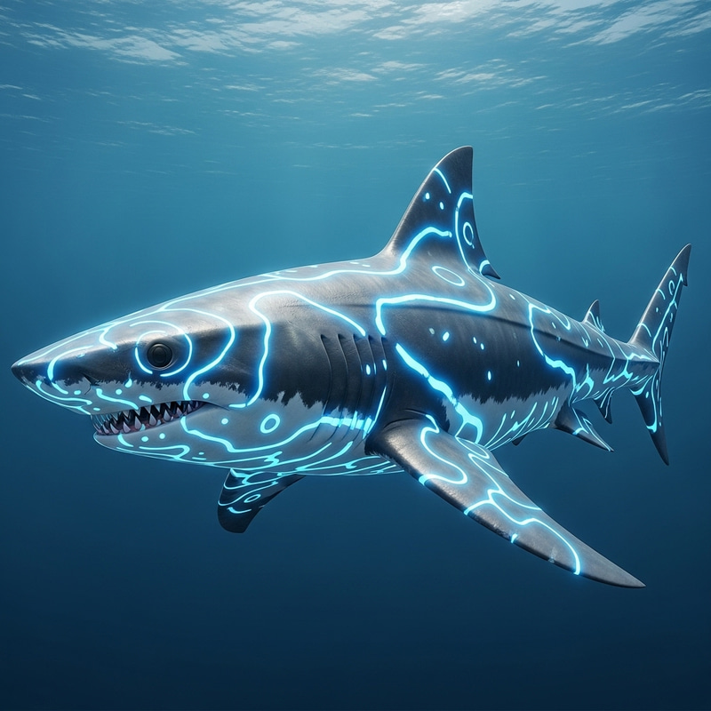 Futureised Shark: A Visionary Aquatic Design Futureised Shark: A Visionary Aquatic Design